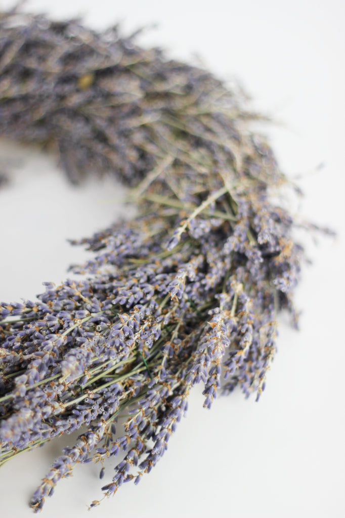 Dried Lavender Wreath 