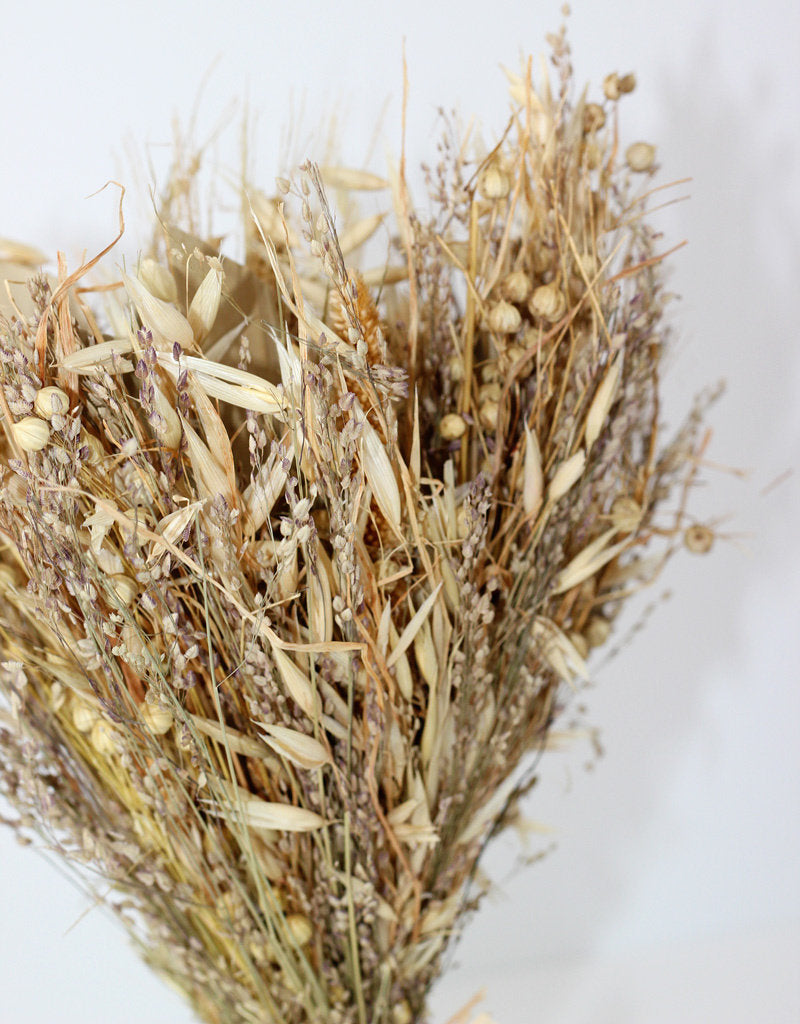 Dried Sheaf Bouquet - Natural Harvest Selection, 30 cm 